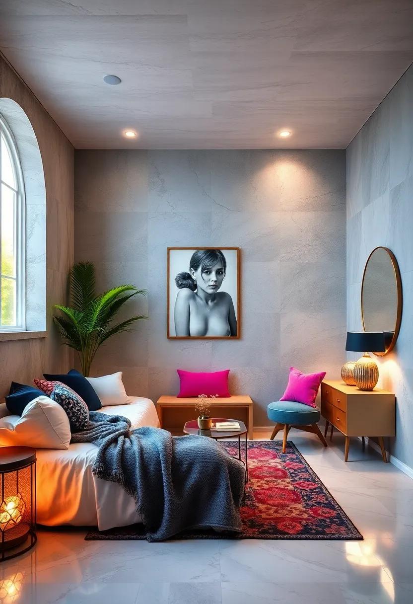 Opt for mirrored‌ surfaces ⁣or decor⁢ to reflect light and make the room appear⁤ larger and brighter