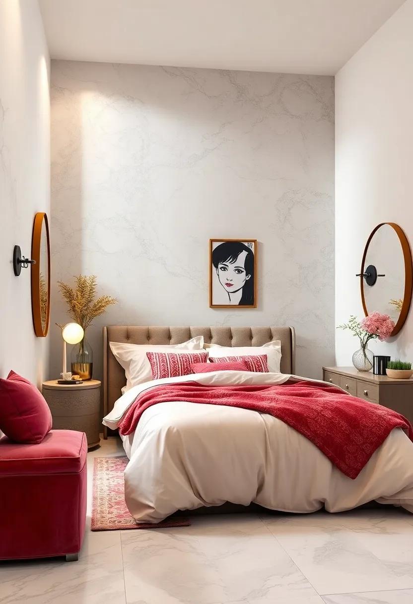 Choose bedding‌ in rich fabrics or bold ⁣prints​ to instantly upgrade the ⁤bed's appearance