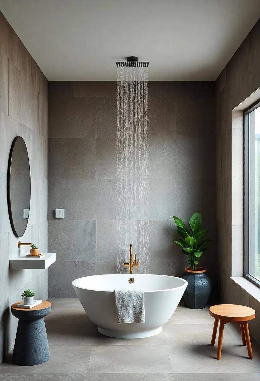 Utilize a rainfall showerhead for a spa-like‌ experience while still conserving water