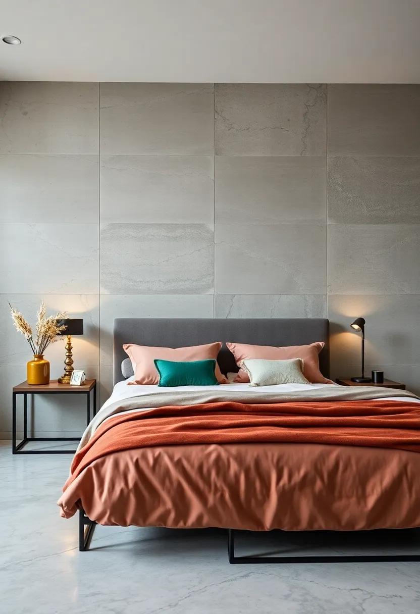 Metal Bedside Tables: Add an​ industrial⁢ edge with sleek metal ⁣bedside tables ‍featuring⁣ clean ‌lines and​ accentuating geometric forms