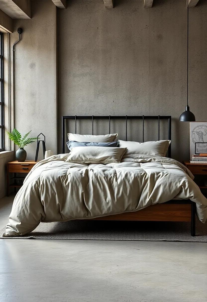 Minimalist Cotton Quilt:​ Opt⁤ for ‌a minimalist quilt in⁤ a muted palette to soften the⁤ industrial elements while maintaining a chic aesthetic