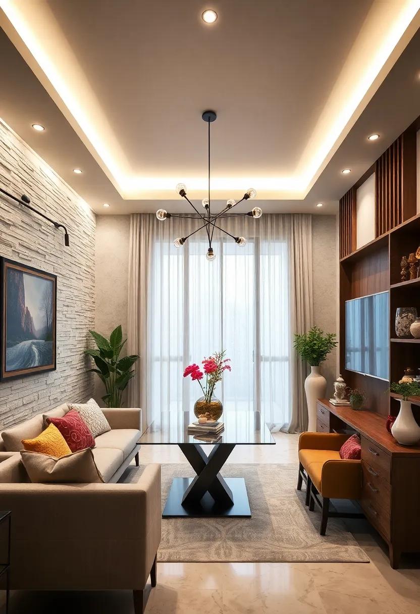 Install recessed ​LED lighting in the ceiling to achieve a clean, minimalist look that seamlessly⁢ illuminates ⁣your space