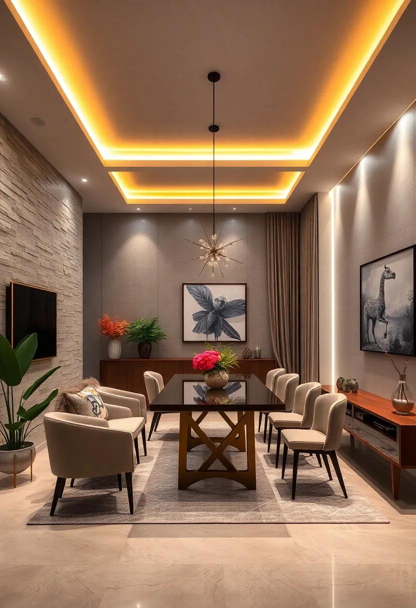 Incorporate LED‌ light⁤ panels​ that allow you to explore ​light shapes and levels, providing limitless design‍ possibilities