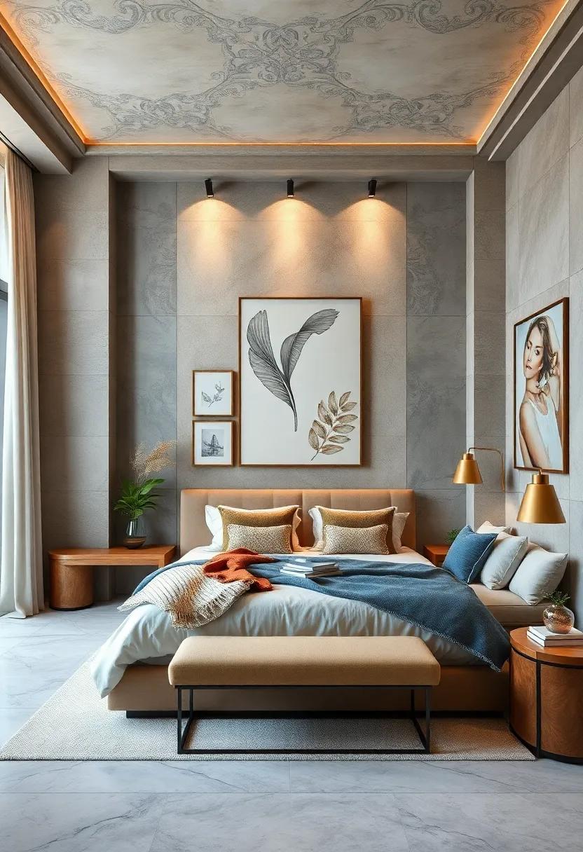 Artful Wall Decor: Curate a selection of art pieces or​ photography that⁢ resonate with you,placing them ⁣strategically‍ to create visual ‌interest