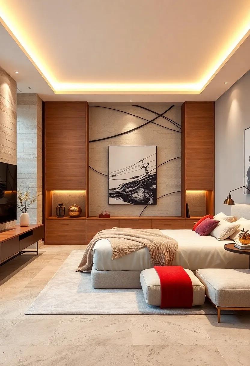 Built-in Storage⁣ Solutions: Design custom cabinetry to keep clutter at ‌bay ⁣and maintain a sleek, ‍polished​ aesthetic