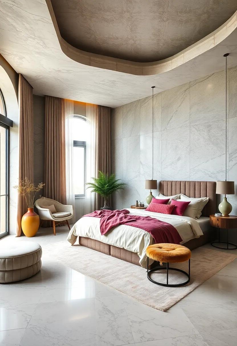 Embrace Rich Textiles: layer sumptuous fabrics like⁤ velvet, ⁢silk, and⁢ cashmere to add depth and‌ comfort‌ to your‍ bedding and window treatments