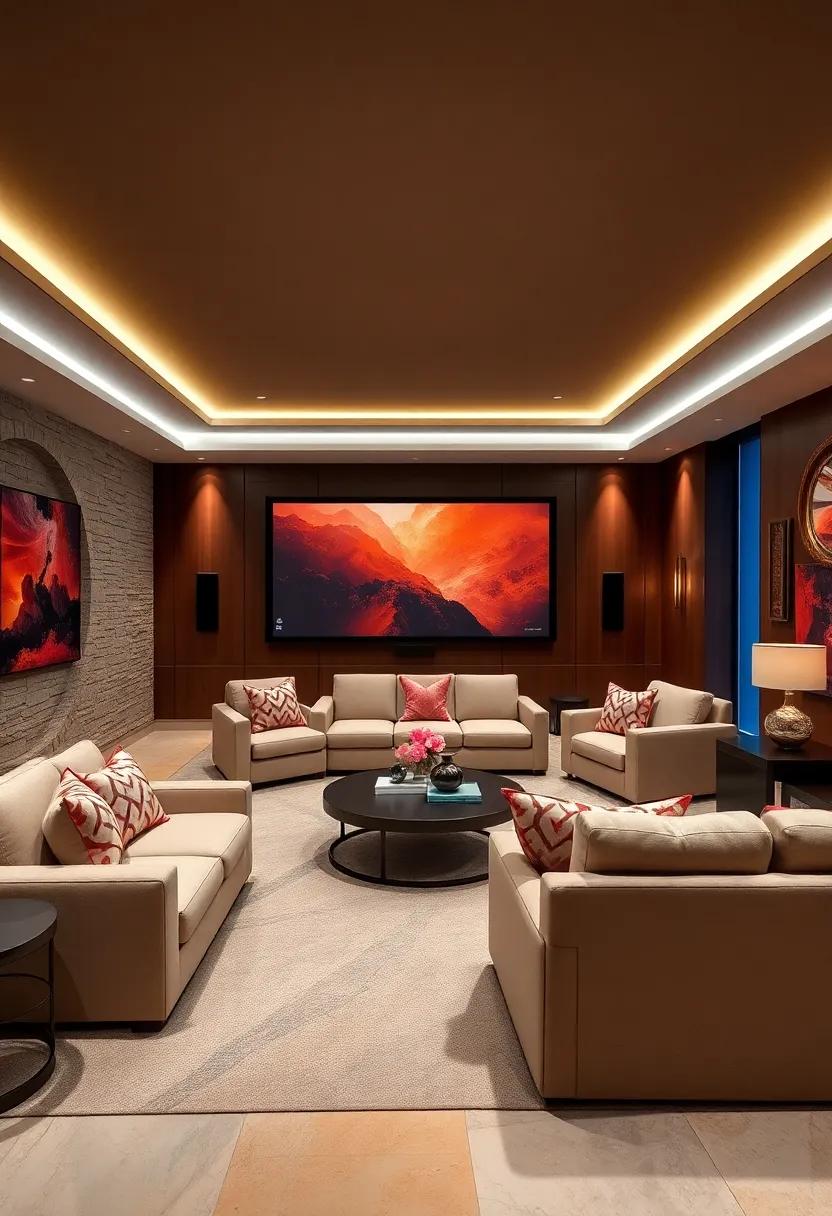 Smart Aesthetic: Intelligent ​lighting and sound systems that adapt to your⁣ preferences, seamlessly integrating ⁢technology with luxurious comfort for unparalleled viewing experiences