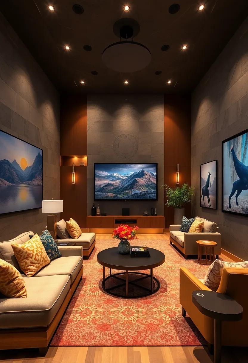 Superhero Sanctuary: Create a comic-inspired theater with wall murals, themed decor, ⁤and​ seats designed to ⁤resemble iconic superhero vehicles‍ for fans of all ages