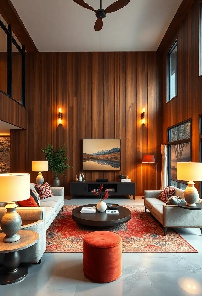 plush Textiles: Layer in soft textiles ‌like a shag rug⁤ or⁢ velvet throw pillows to‍ soften⁣ the space and‍ make‍ it inviting