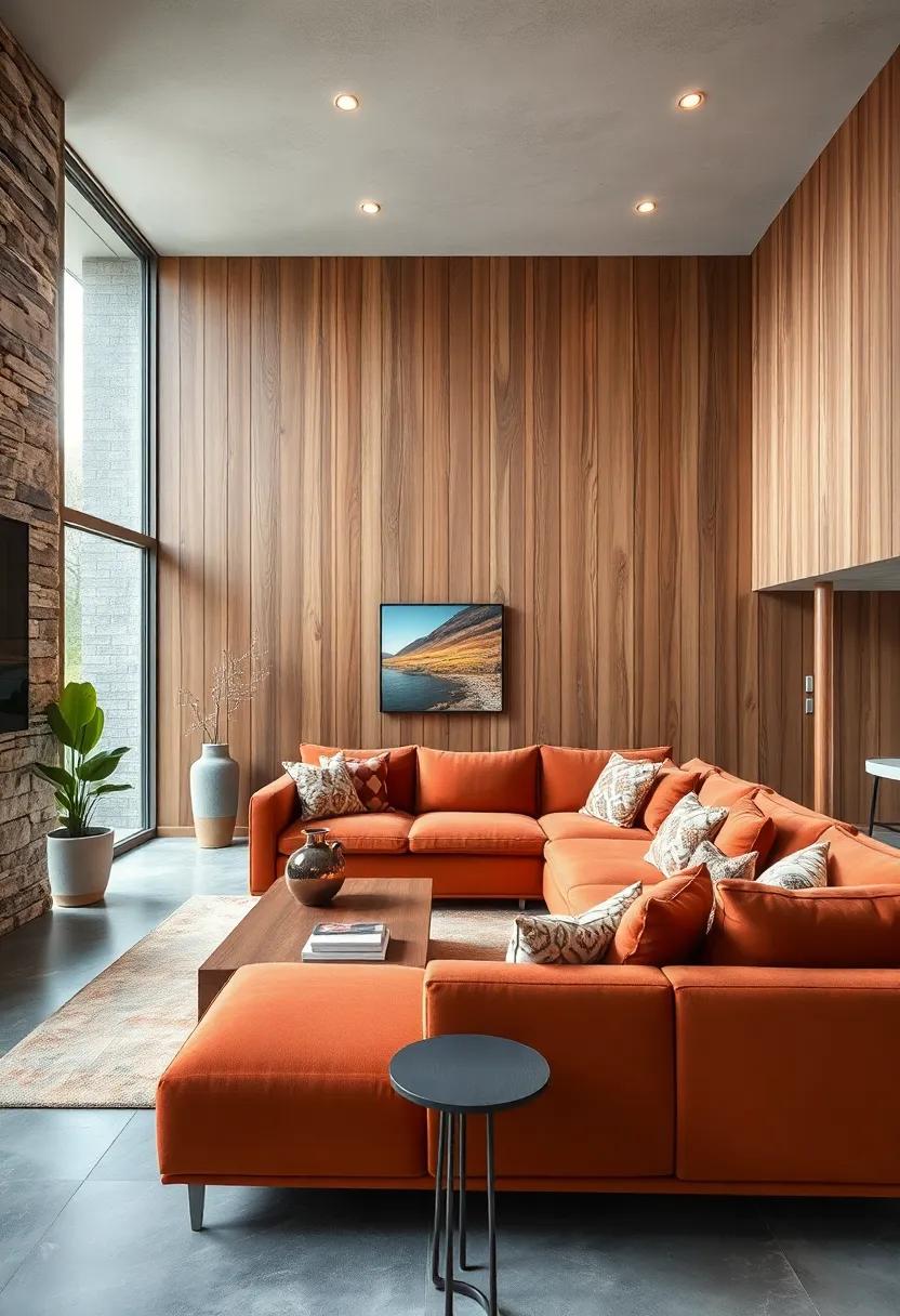 Sectional Sofas: ‍Opt for ⁤a low-profile sectional sofa in a bold color or pattern to promote ​a comfortable, cohesive seating ‌area