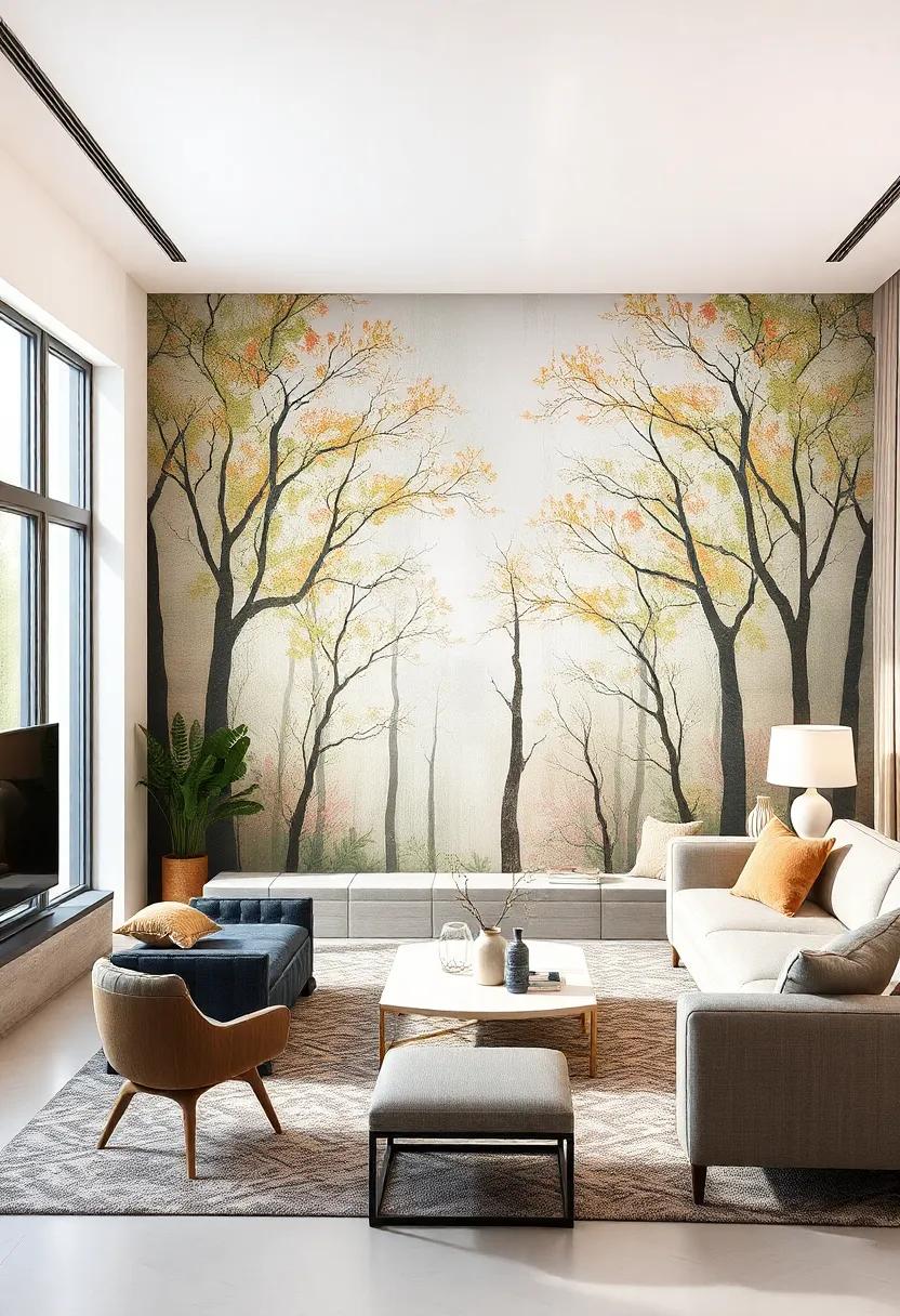 Enchanted Forest: Whimsical trees ⁣and hidden creatures in soft, muted colors ‌that invite a sense of fantasy and imagination into your home