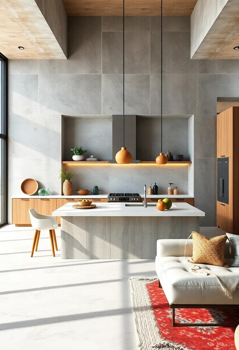 Multi-Purpose Islands: Design an island that‌ not only serves as a cooking zone but also includes seating,‍ storage, and even⁤ a small⁤ sink‍ for⁣ ultimate⁤ utility