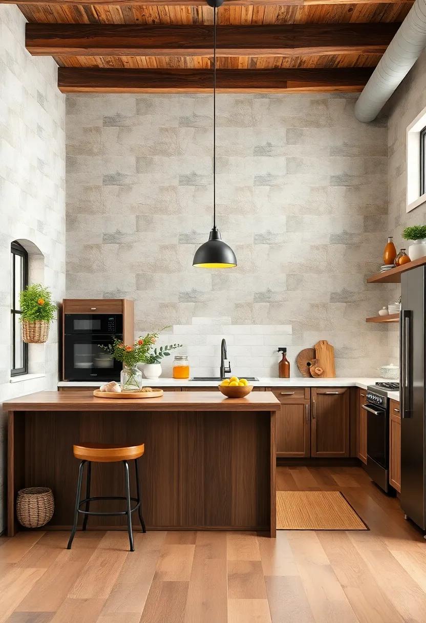 Rustic ⁢Charm: Incorporate reclaimed ​wood and vintage elements to design a ‌warm, inviting⁣ kitchen that feels both homey and‌ classy