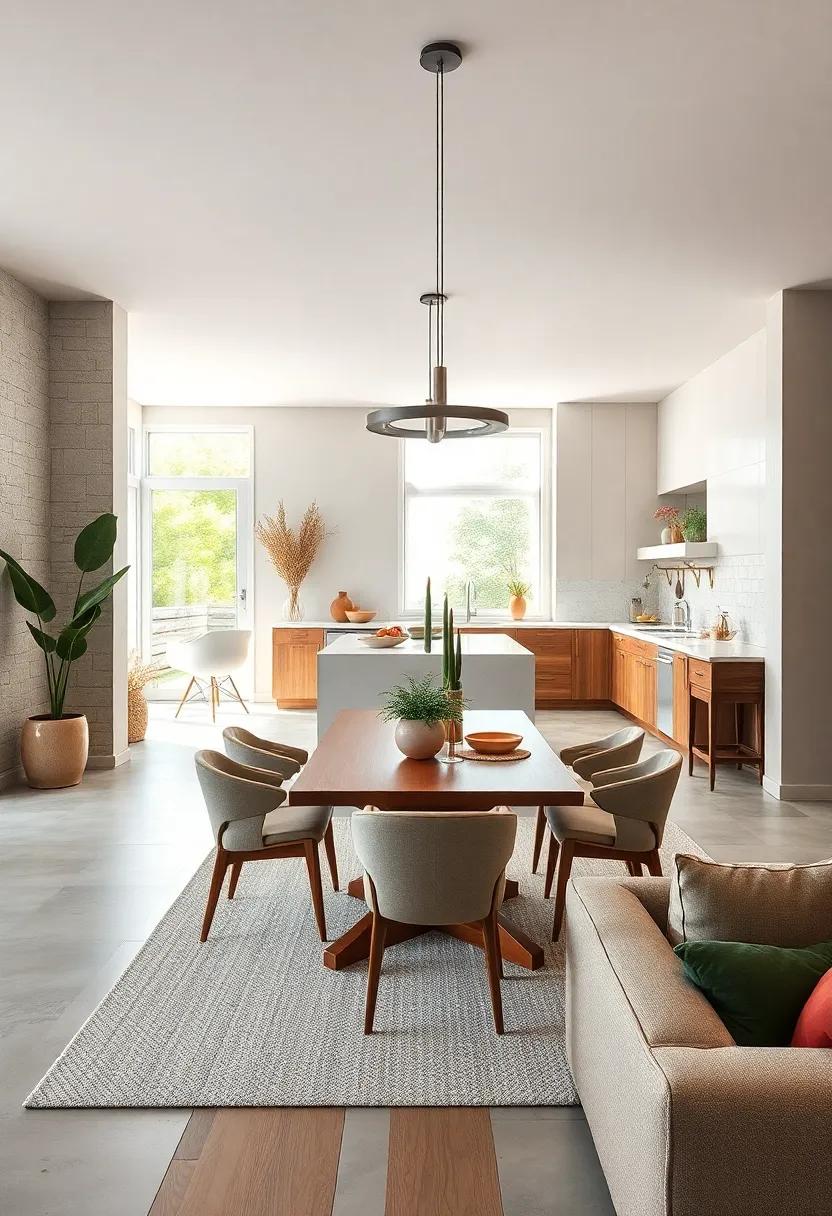 Embrace Minimalism: Discover how clean lines⁣ and uncluttered spaces elevate your open concept kitchen and dining area⁣ into a ⁤serene oasis