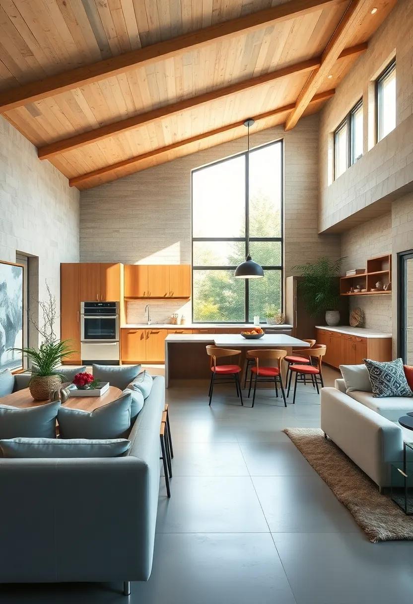 Natural Light: Maximize natural light sources with ‍strategic window placements, ensuring your ⁤kitchen⁣ and dining areas feel bright and‌ airy