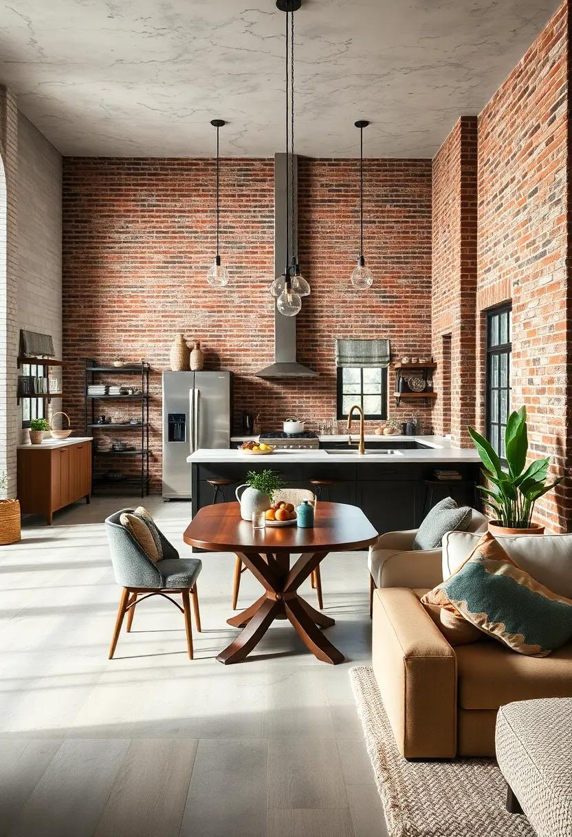 Industrial ⁤Chic: Learn ‌how to incorporate raw ⁤elements like exposed brick and ⁤metal finishes for a modern yet cozy vibe