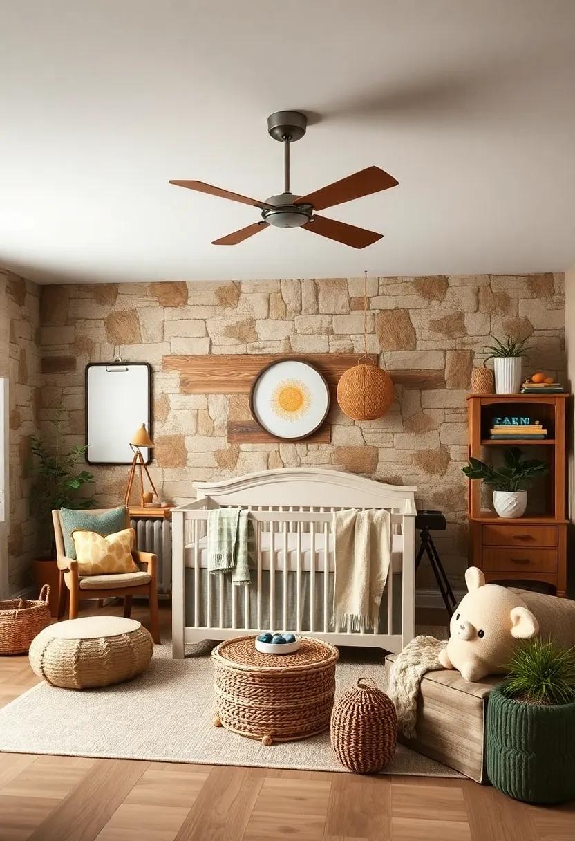 Earthy color‌ Palette: Use gentle ‌tones of⁣ green, brown, and cream to evoke the feeling of the great outdoors ‍in your⁢ nursery