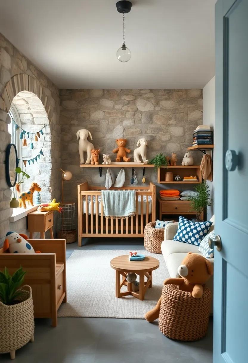 Handcrafted Toys: Display handmade wooden toys and plush creatures to ‌encourage⁢ imaginative play and add a ⁤personal touch