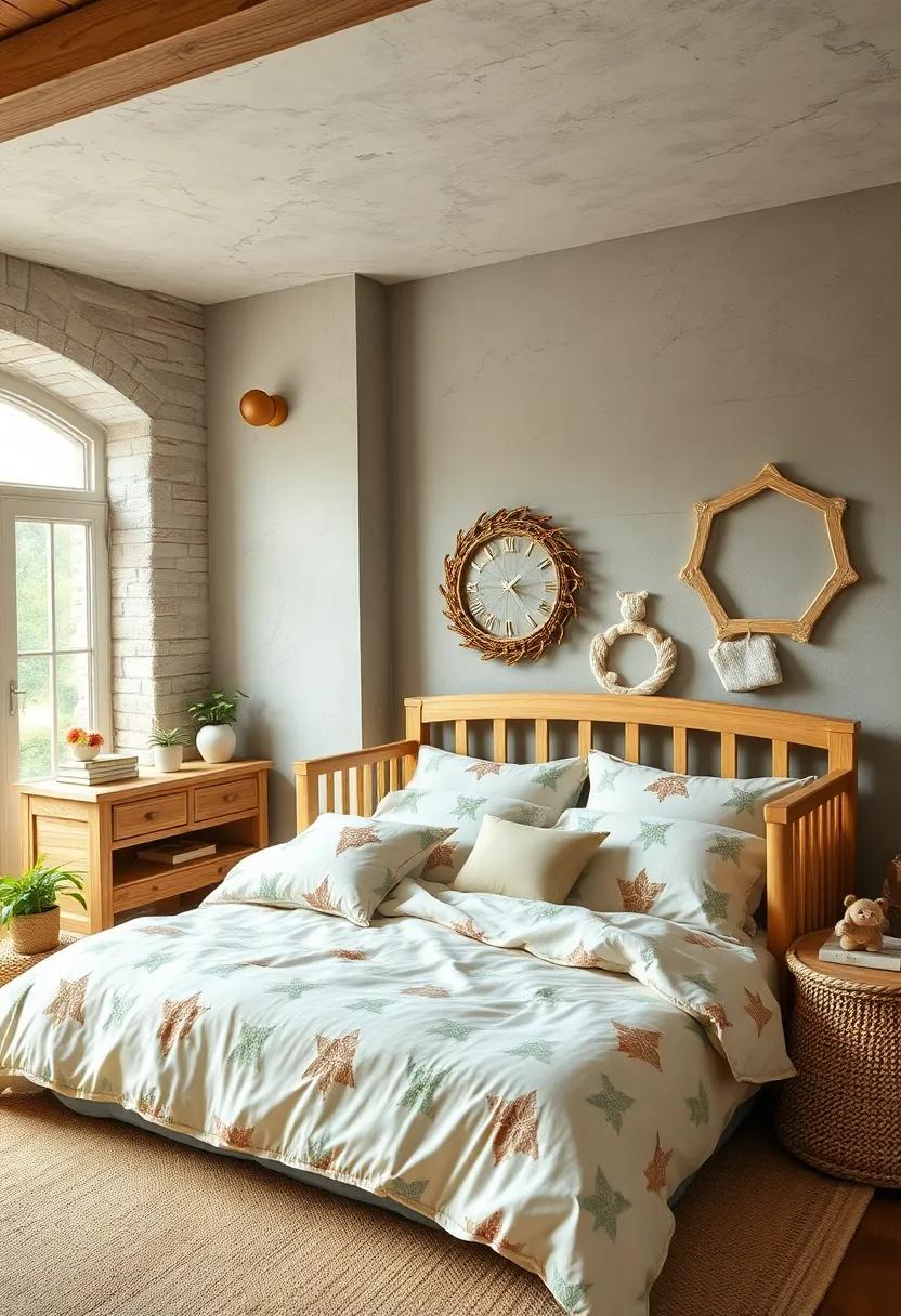 Soft Bedding: Choose plush, inviting bedding​ with charming patterns that complement the rustic theme while ensuring comfort