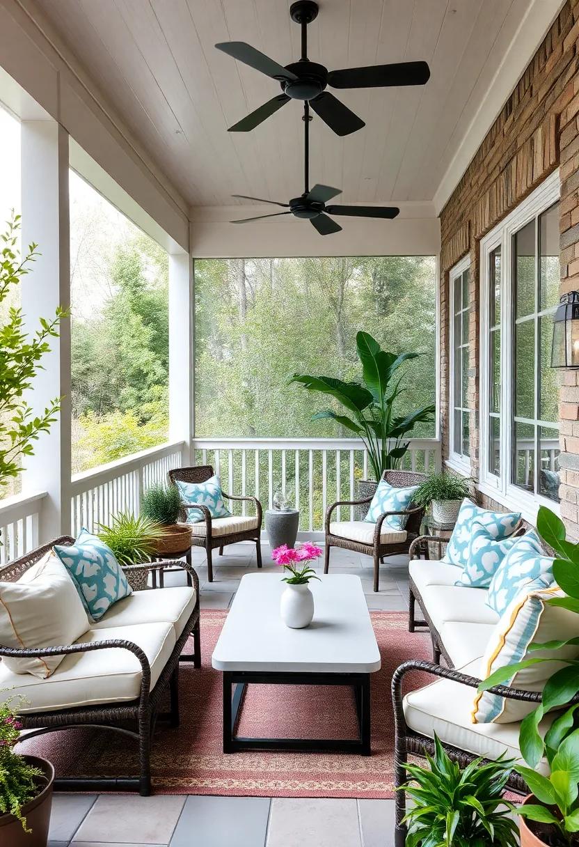 weather-Resistant Fabrics: Select cushions and throws made from durable, weather-resistant materials to ⁣keep your ‍cozy retreat looking fresh year-round