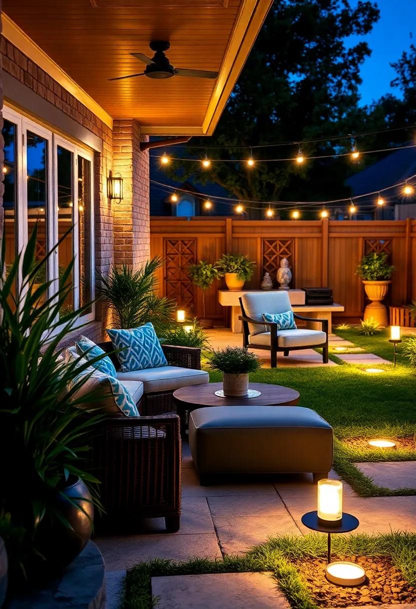 Solar-Powered Path Lights: Line⁣ your pathways with solar lights ⁤that‌ automatically illuminate ⁣as ‍dusk falls,guiding guests with gentle warmth