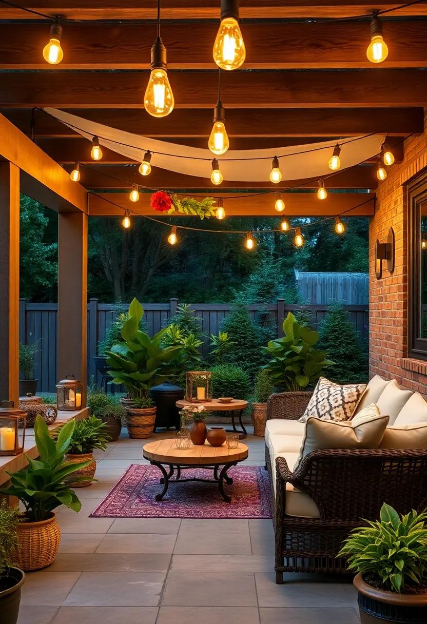 Vintage-Style Edison Bulbs:‍ Use‌ retro Edison bulbs⁤ to bring a nostalgic glow to your⁤ outdoor​ space, ⁤creating⁣ a beautifully ⁣atmospheric setting