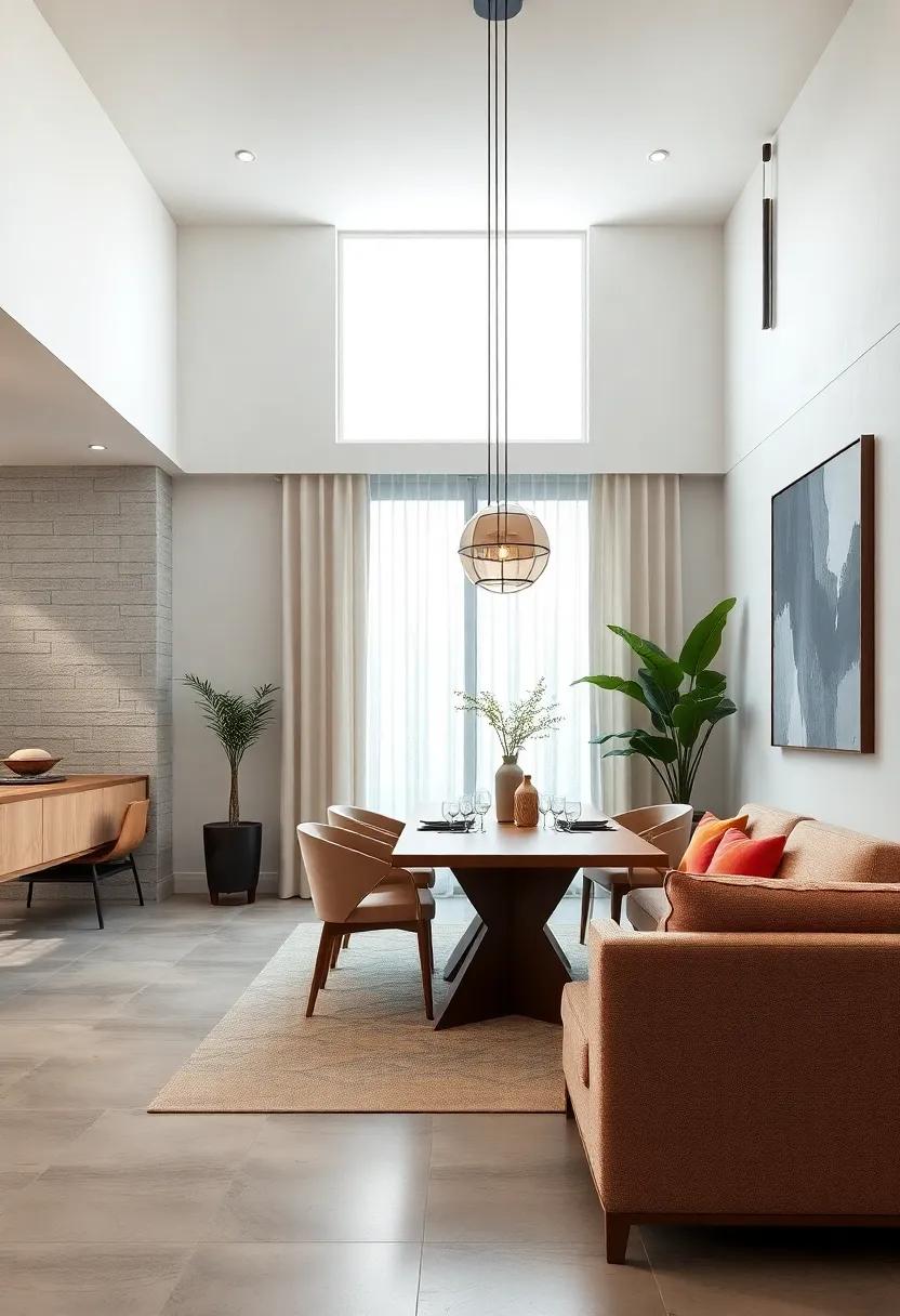 Modern Minimalist: Create an airy atmosphere with sleek lines,neutral palettes,and minimal decor that emphasizes simplicity and functionality