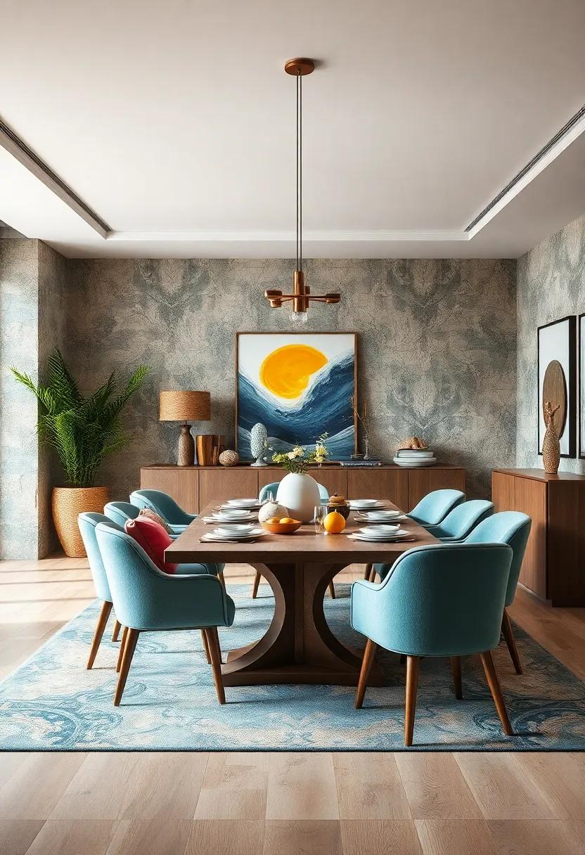 Seasonal Sanctum: Change‌ your⁢ dining ​room decor seasonally,⁤ utilizing colors, textures, and motifs that reflect the​ time of year ​for a dynamic​ space
