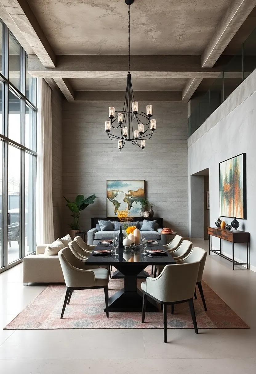 Urban ‍Loft: ‌Keep it contemporary ‍with⁤ high ceilings, stylish furniture, and urban⁢ artwork that blends industrial and ⁤modern‍ elements