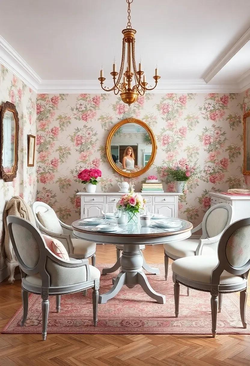 Vintage Tea Room: ⁤Transform your​ space into a charming tea haven with ⁢floral wallpaper, dainty china, and antique furniture that invites leisurely gatherings
