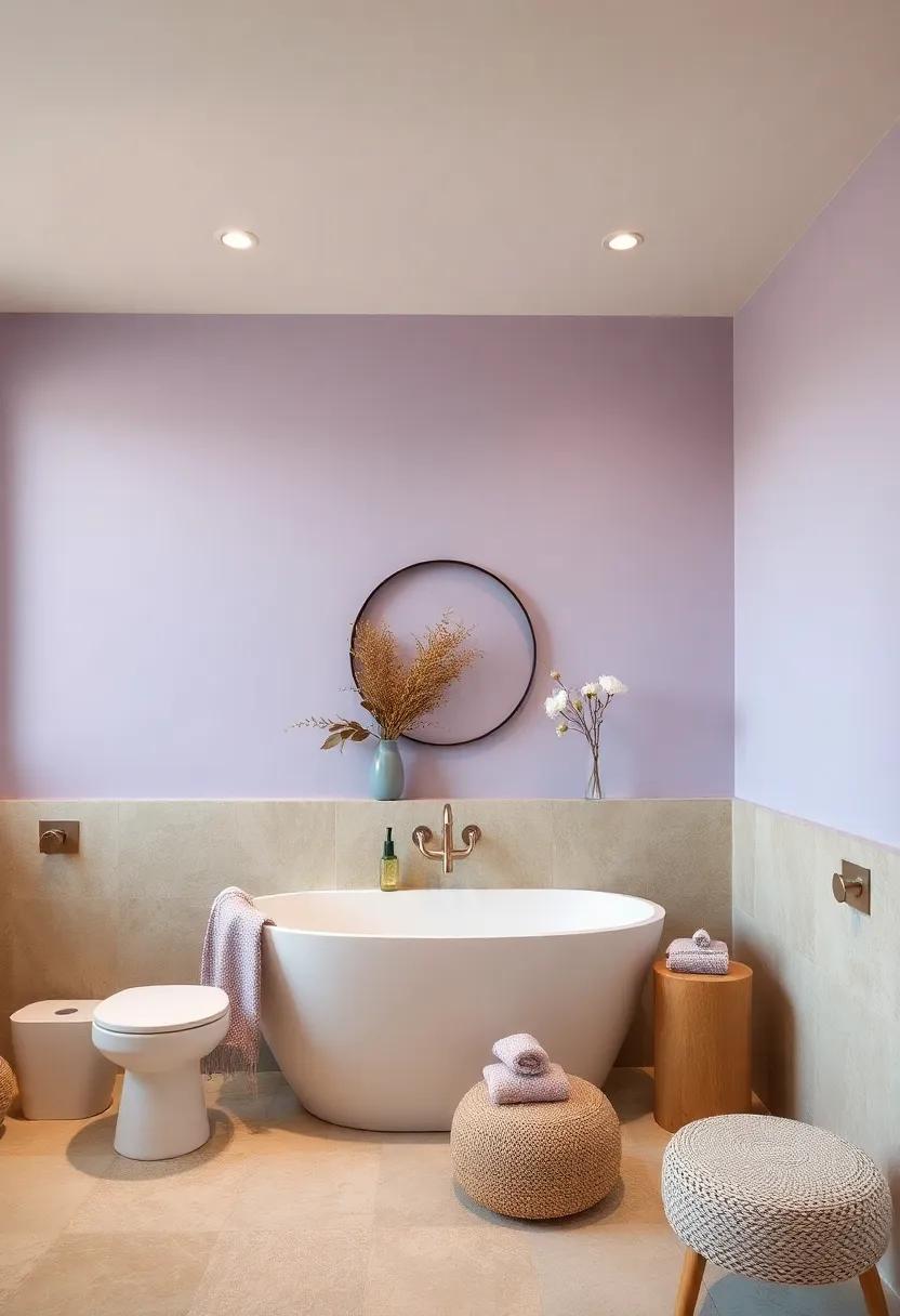 Beige and Dusty Lavender: Energize the space with a blend of⁣ warm beige and dusty lavender, creating a cozy yet elegant atmosphere⁢ that's both inviting⁣ and chic