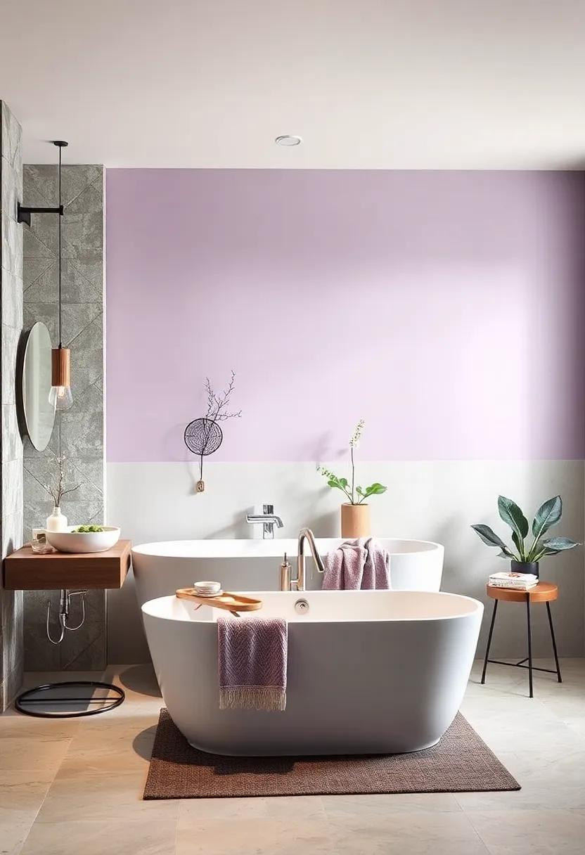 Soft ⁤Gray and Charcoal: ‌Embrace a soothing atmosphere with light gray walls and dark charcoal accents, perfect for a ​modern yet cozy feel that invites relaxation