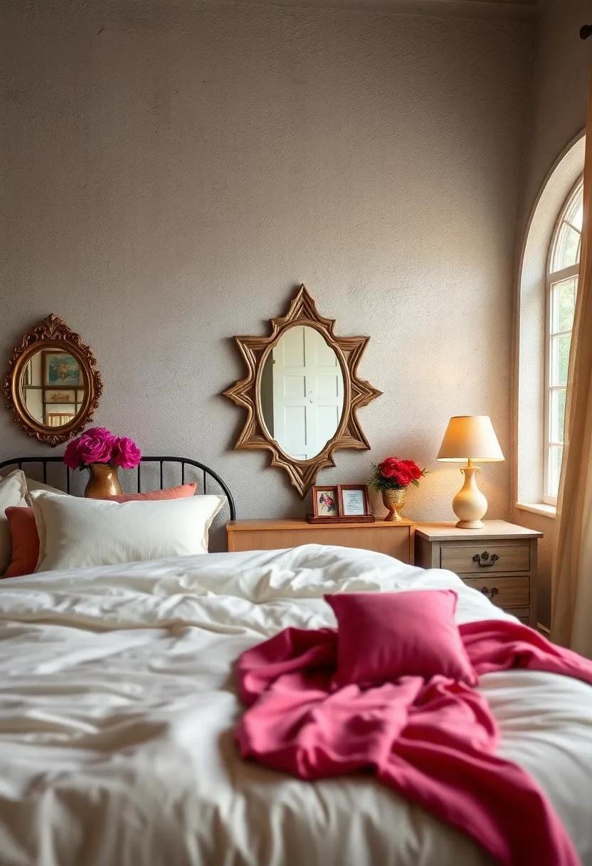 Whimsical ​Dreams: discover a fairy-tale bedroom where a whimsical, star-shaped mirror adds a touch⁢ of magic to the​ playful decor and cozy nooks