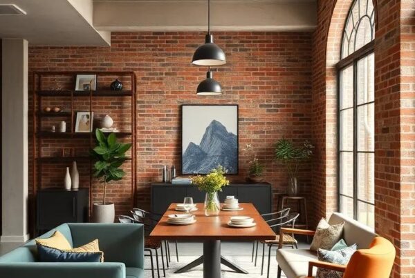 25 Inspiring Ideas for Styling Your Industrial Dining Room with Exposed Brick Walls
