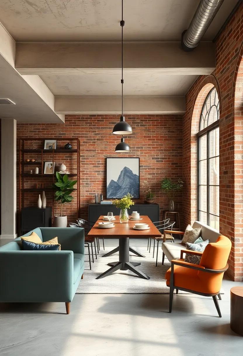 25 Inspiring Ideas for Styling Your Industrial Dining Room with Exposed Brick Walls