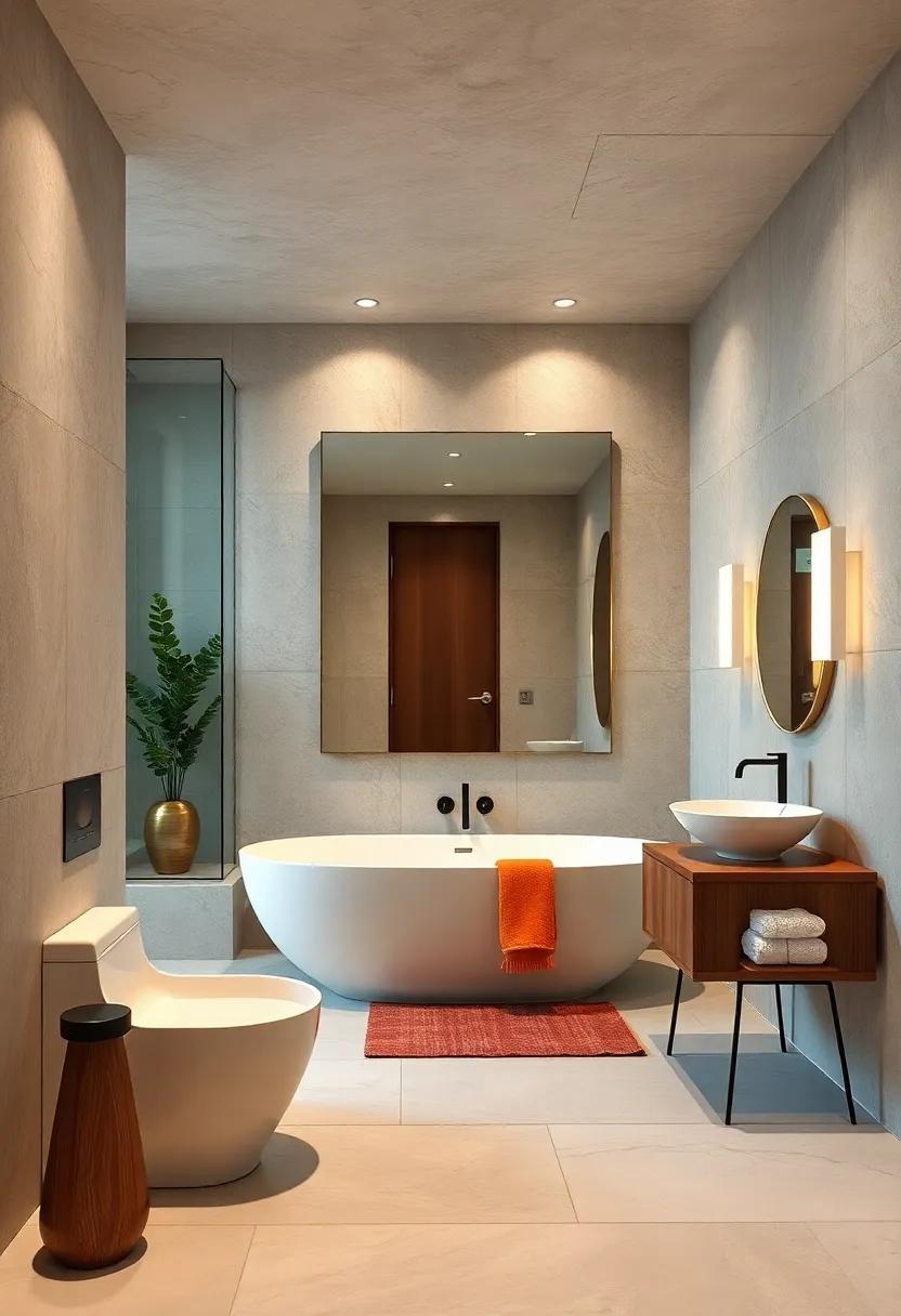 27 Stunning Luxury Bathroom Ideas Featuring Beautifully Textured Walls