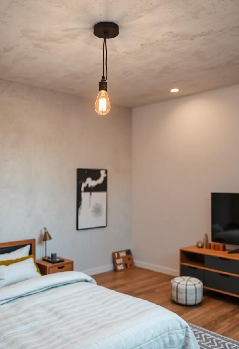 Industrial Edge: An Edison Bulb Chandelier​ that ⁤brings a touch of rustic​ charm and⁣ modern flair, great for older boys