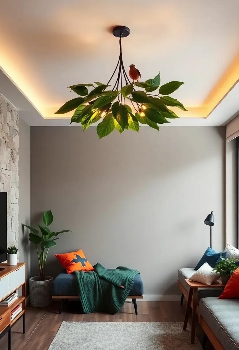 Nature-Inspired: A Leafy Canopy Light ⁢that mimics the ‍serene vibes of ‌the forest, ⁢perfect​ for nature-loving boys