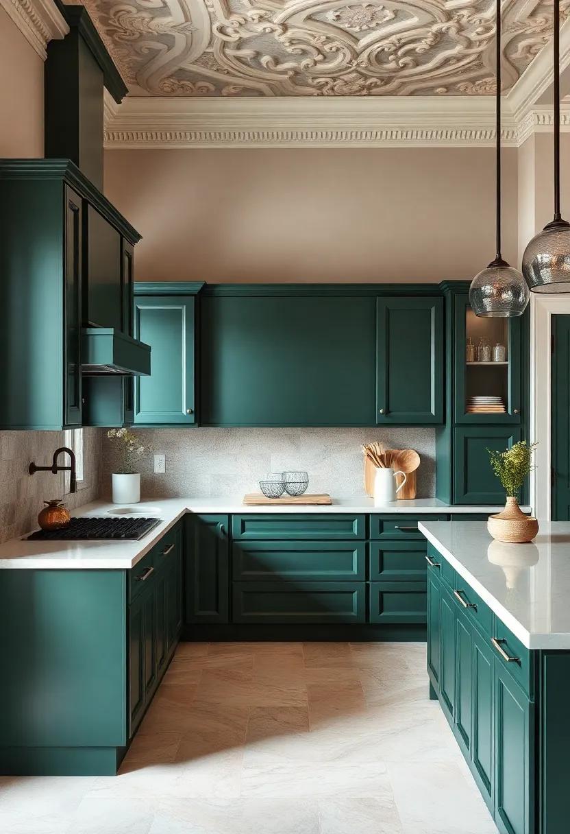 Intricate Molding: Add detailed crown molding or baseboards around ‍your cabinets for an elevated, sophisticated finish