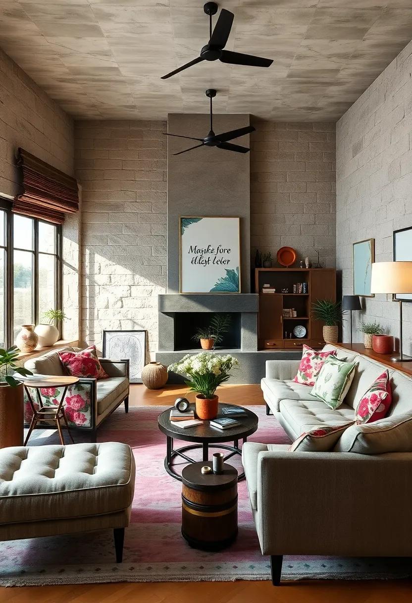 Modern Mix: Blend contemporary furniture‍ with classic floral prints for‍ an ​intriguing contrast