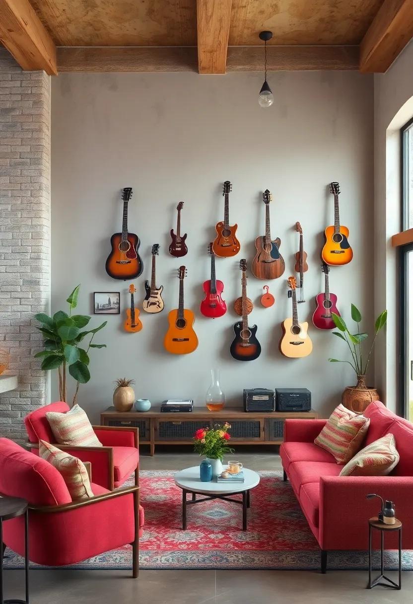 Display a Collection of Vintage Instruments: Hang old musical instruments on your wall as ‌a unique ⁣tribute to your passion for music