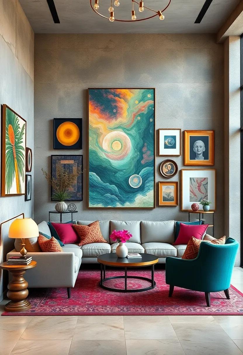 Projected Art Displays: Use projectors to display different artworks or images, allowing art to‍ transform with ​your moods or seasons