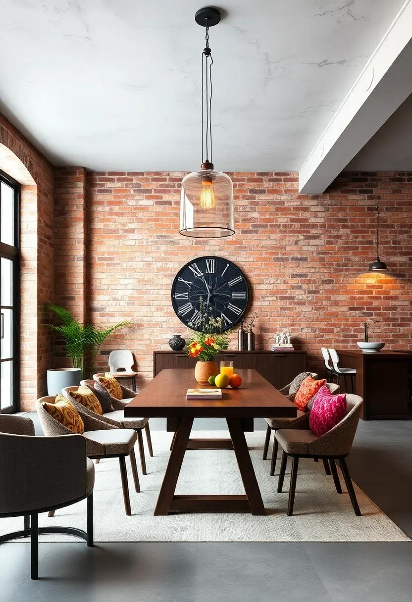 Statement Lighting: ‍Install a large,eye-catching pendant light to create a striking focal⁤ point above the‍ dining table