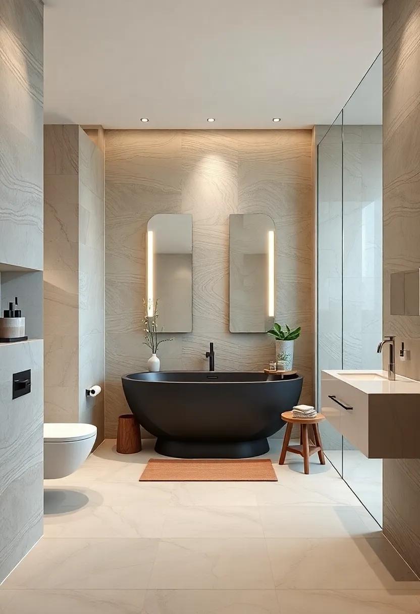 Bentley Leather: Envelop ⁢your bathroom ⁤in leather-wrapped walls for ⁤a high-end automotive aesthetic⁤ that’s both stylish​ and luxurious