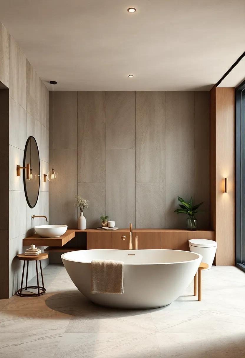 Bold Panels: Use oversized paneling⁢ in rich colors to create a ⁢bold statement wall that⁤ anchors ⁤the room's ⁣design