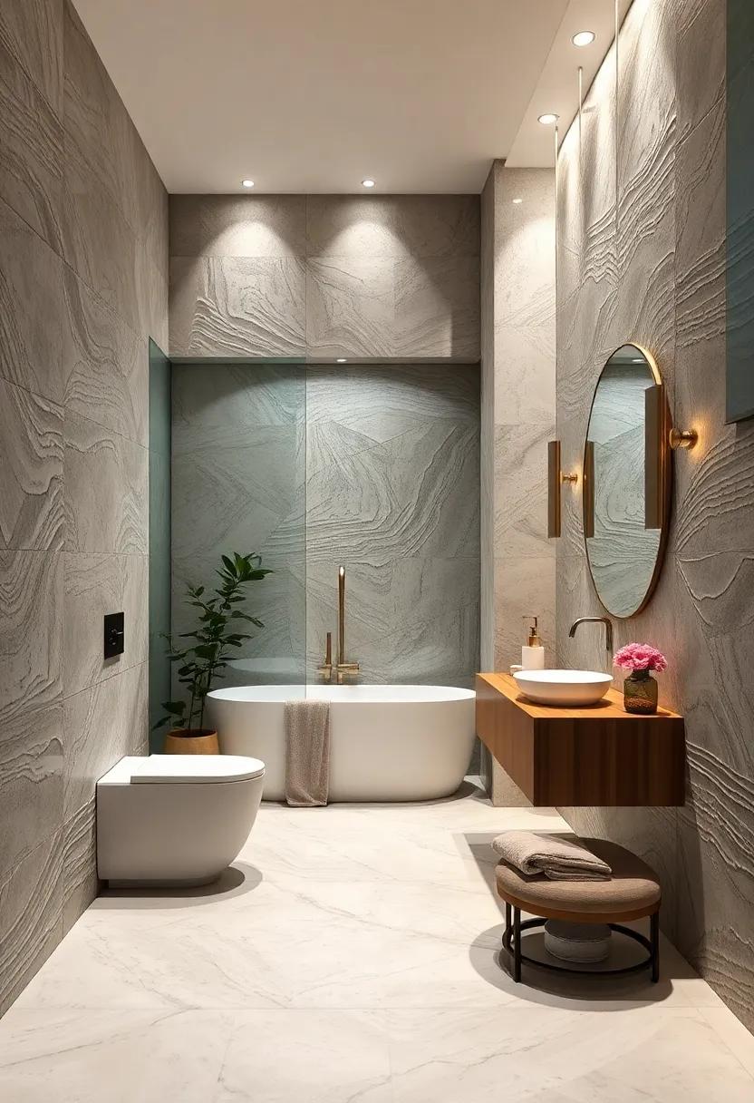 Glass Accents: Incorporate ‍glass wall sections that showcase​ luxurious materials behind them‍ while maintaining an airy feel