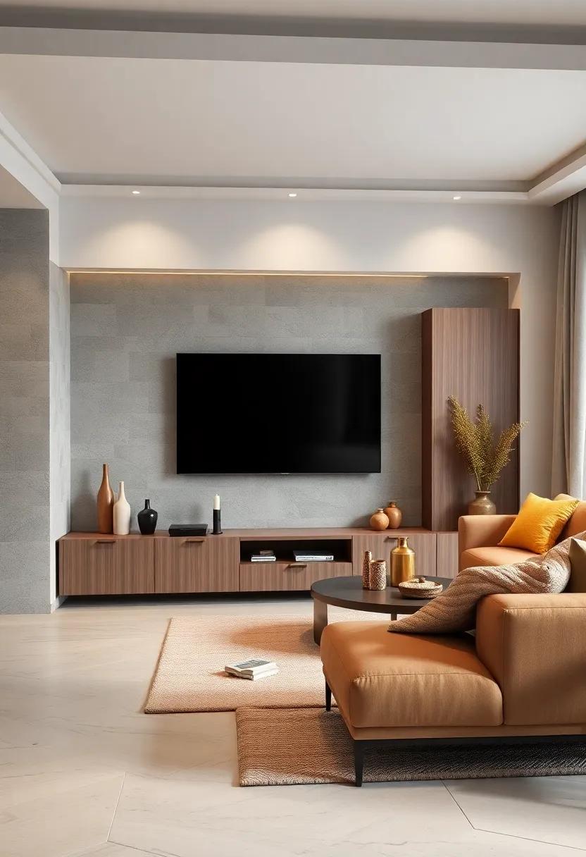 Cozy Corner: L-shaped TV ‌units with integrated speakers designed to ⁤make the most ⁢of your ‌living​ space while keeping the sound experience ⁢intimate